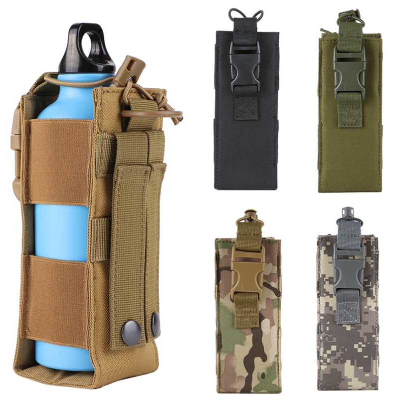 Edc Carry Fanny Pack - Kantong Botol Air Molle untuk Olahraga