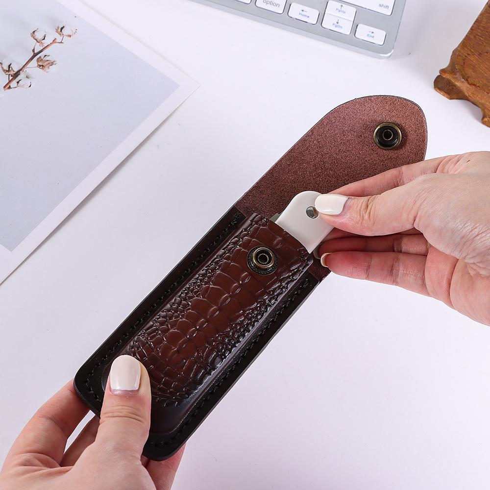 Sarung Kulit Sapi untuk Pisau  - Edc Everyday Carry Knives ulasan dan harga