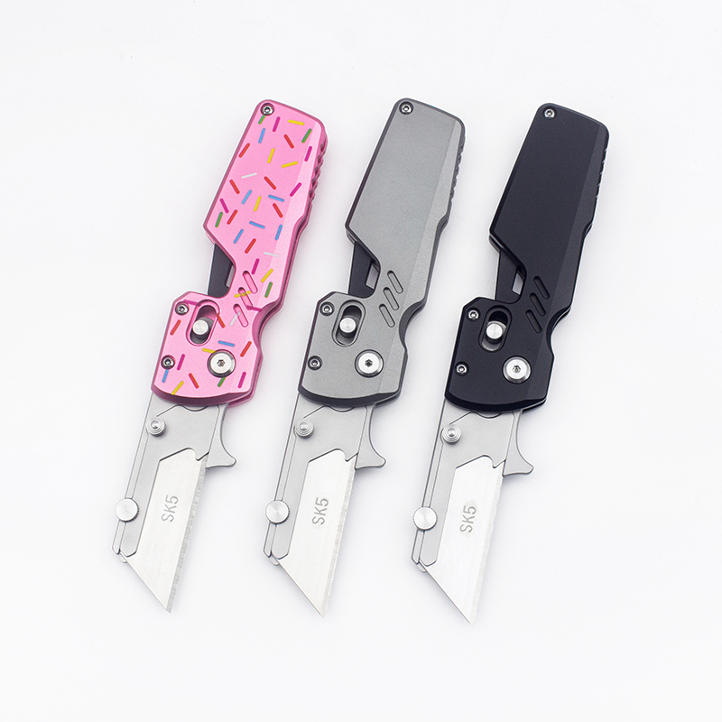 Pisau Lipat Serbaguna Bentuk D - Edc Carry Pocket Knife ulasan dan harga