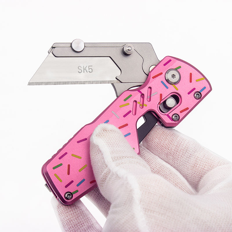 Pisau Lipat Serbaguna Bentuk D - Edc Carry Pocket Knife ulasan dan harga
