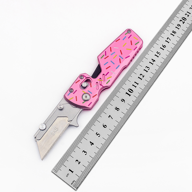 Pisau Lipat Serbaguna Bentuk D - Edc Carry Pocket Knife ulasan dan harga