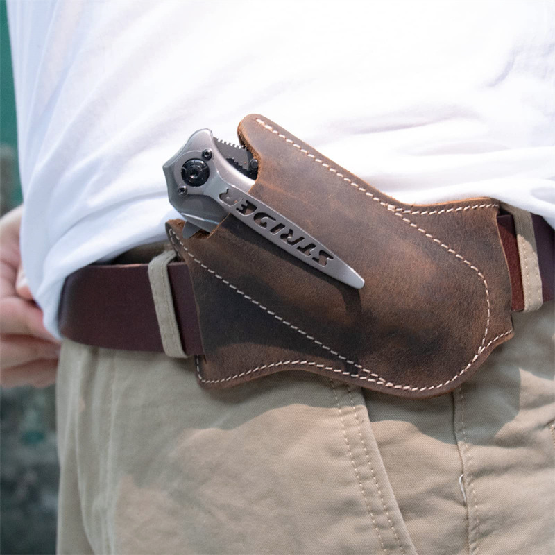 1 Buah Sarung Pisau Kulit, Kan - Edc Everyday Carry Knives ulasan dan harga