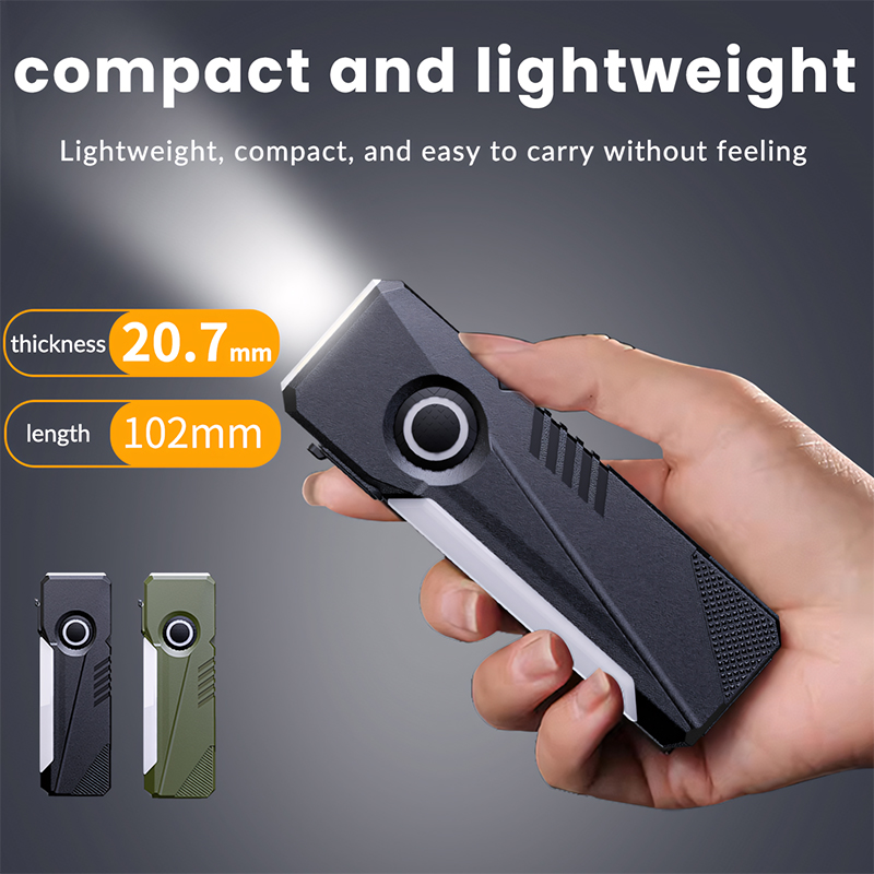 Senter Saku Isi Ulang Tipe-C E - Edc Carry Clip ulasan dan harga
