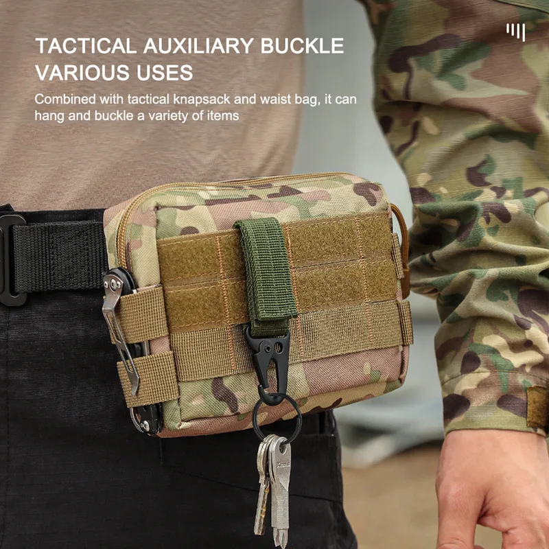 1-4 Buah Karabiner Taktis Luar - Edc Carry Kit ulasan dan harga