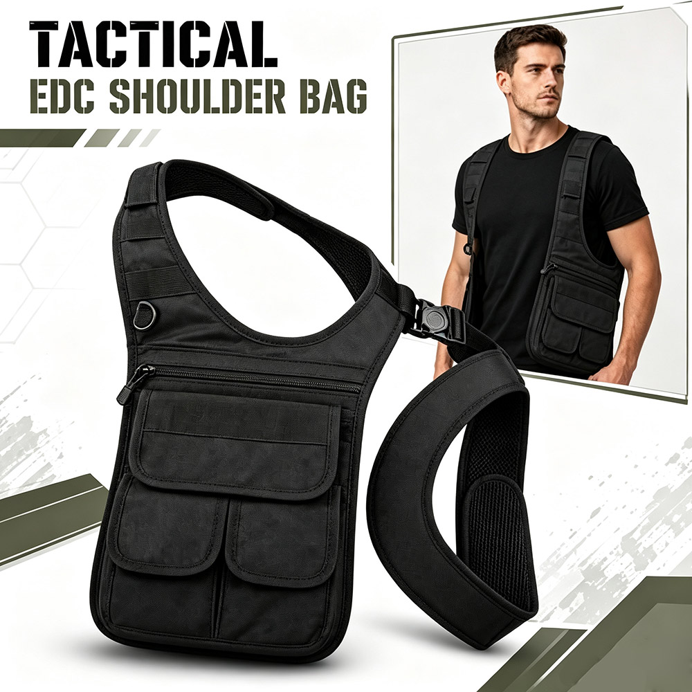 Tas Alat Taktis Tersembunyi di - Edc Concealed Carry Sling Bag ulasan dan harga