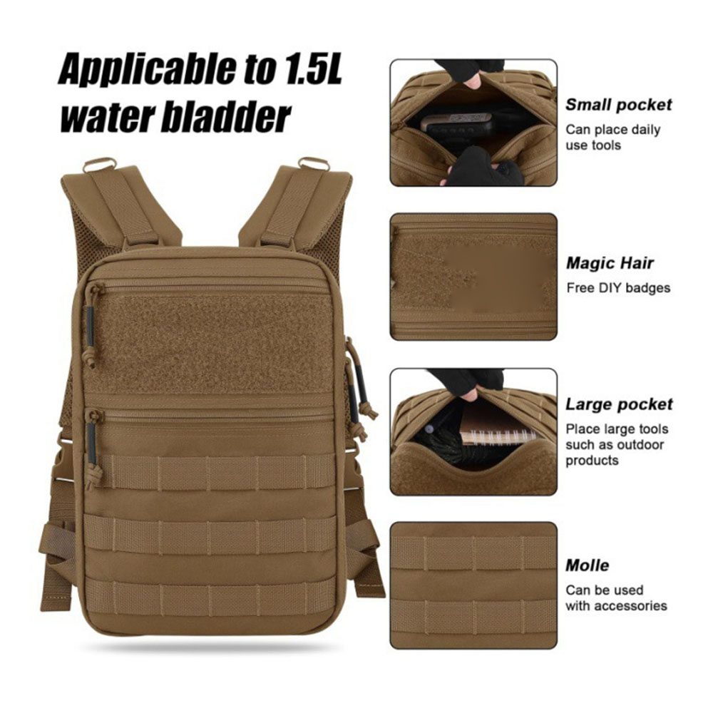 Ransel Taktis MOLLE Tahan Air, - Edc Carry Kit ulasan dan harga